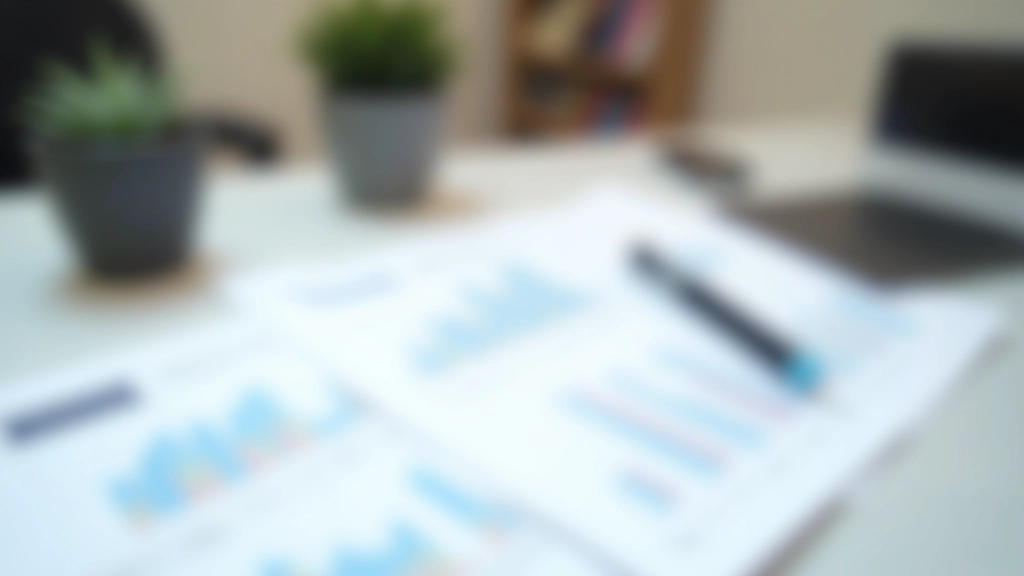 Finanzplanung mit Dokumenten und Grafiken