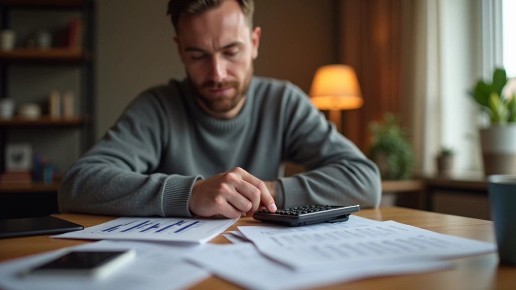 Detaillierte Finanzplanung mit Tabellen und Ausgabenkategorien