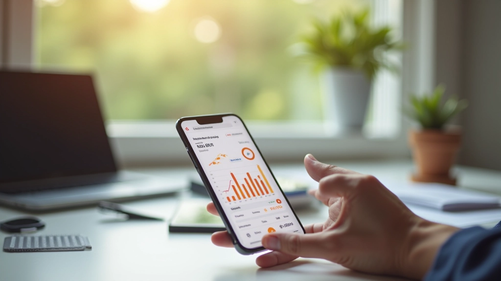 Verschiedene Smartphone-Apps für Finanzmanagement nebeneinander angeordnet